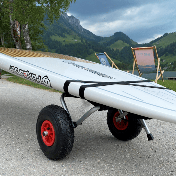 Lowside SUP Trolley für SUP Hardboard